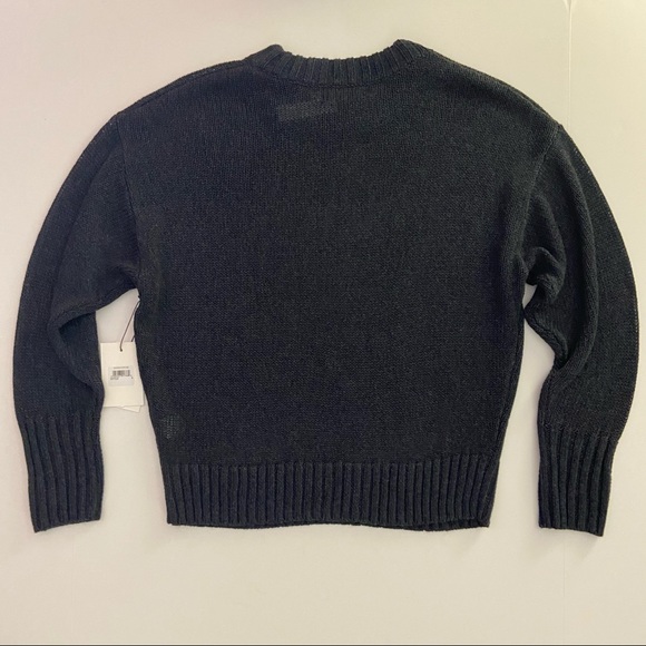 NWT Something Navy Subtle Sheen Sweater Size S - Picture 3 of 12